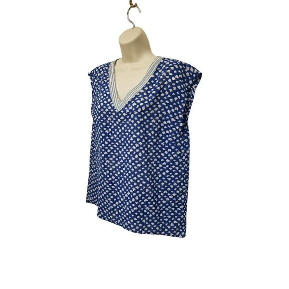 OutbackRed Top Color White & Blue Size Large - Picture 2 of 7